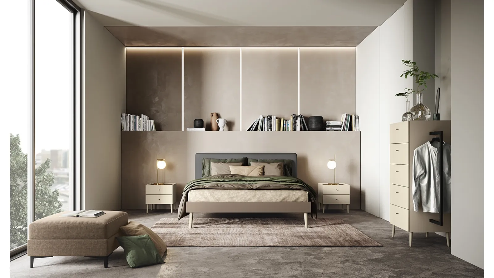Letto Cosy di Colombini Casa