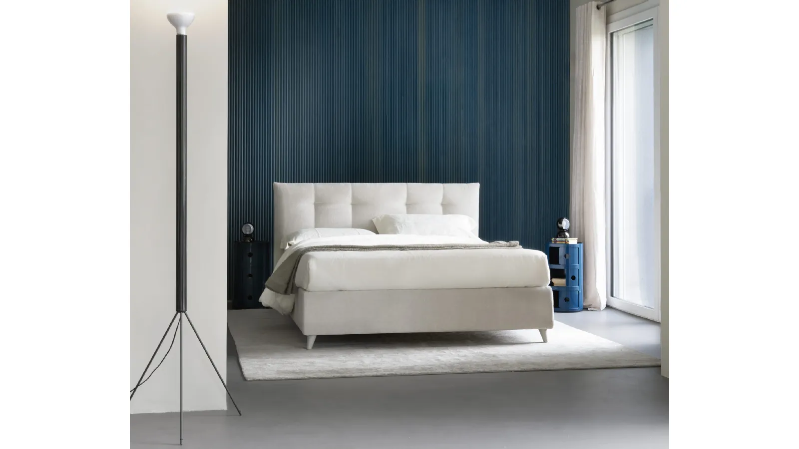 Letto Fancy con box contenitore di Noctis