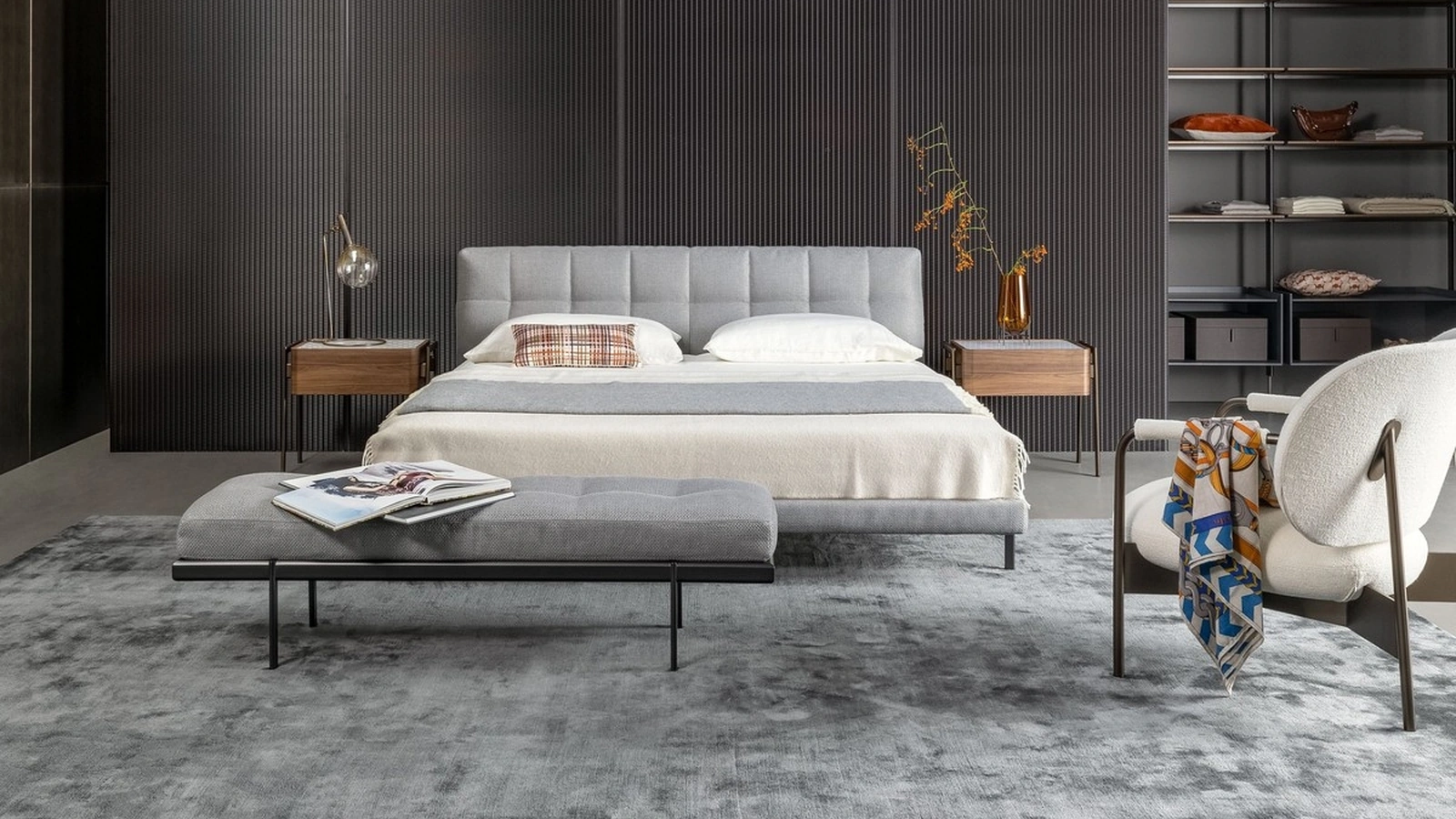 Letto matrimoniale James di Bonaldo