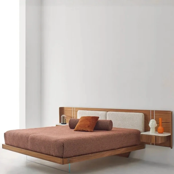 Letto Book Fluttuante con contenitore di Modesign