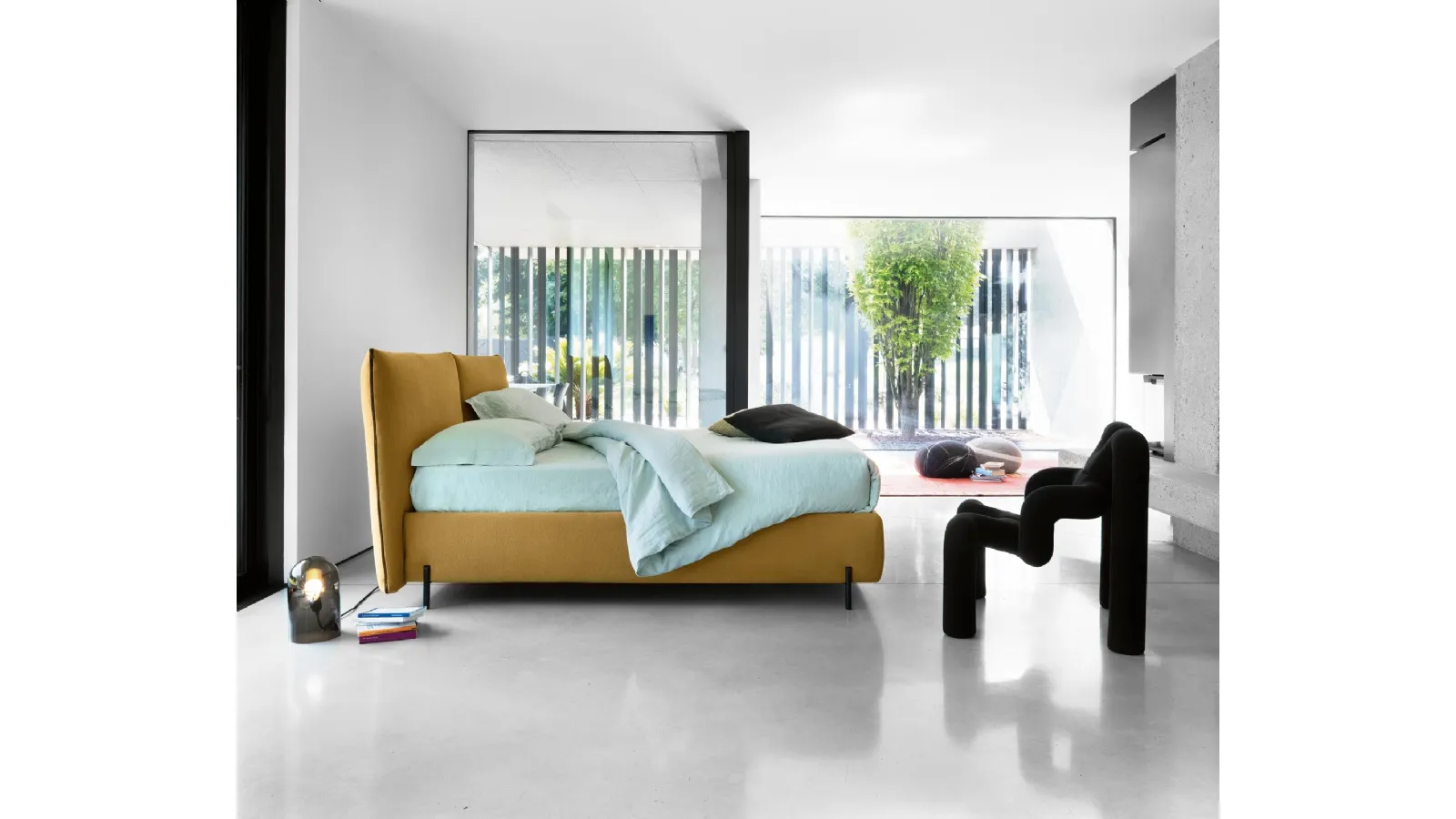 Letto con testiera London di Noctis