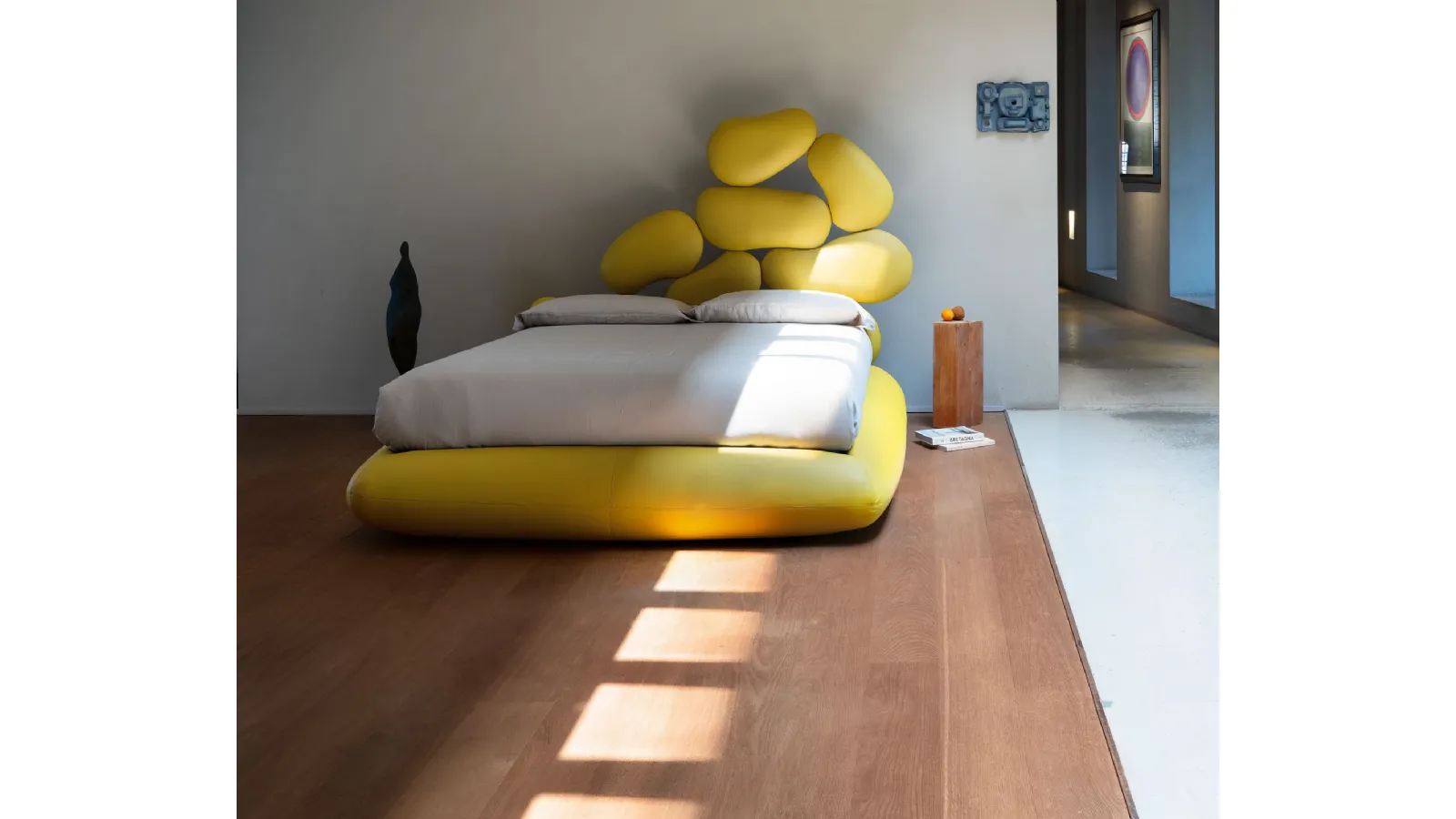 Letto di design Stones di Noctis