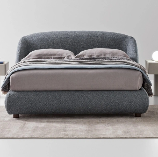 Letto in tessuto imbottito Pacific di Ditre Italia