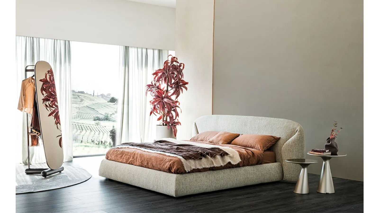 Letto con contenitore Richard di Cattelan Italia