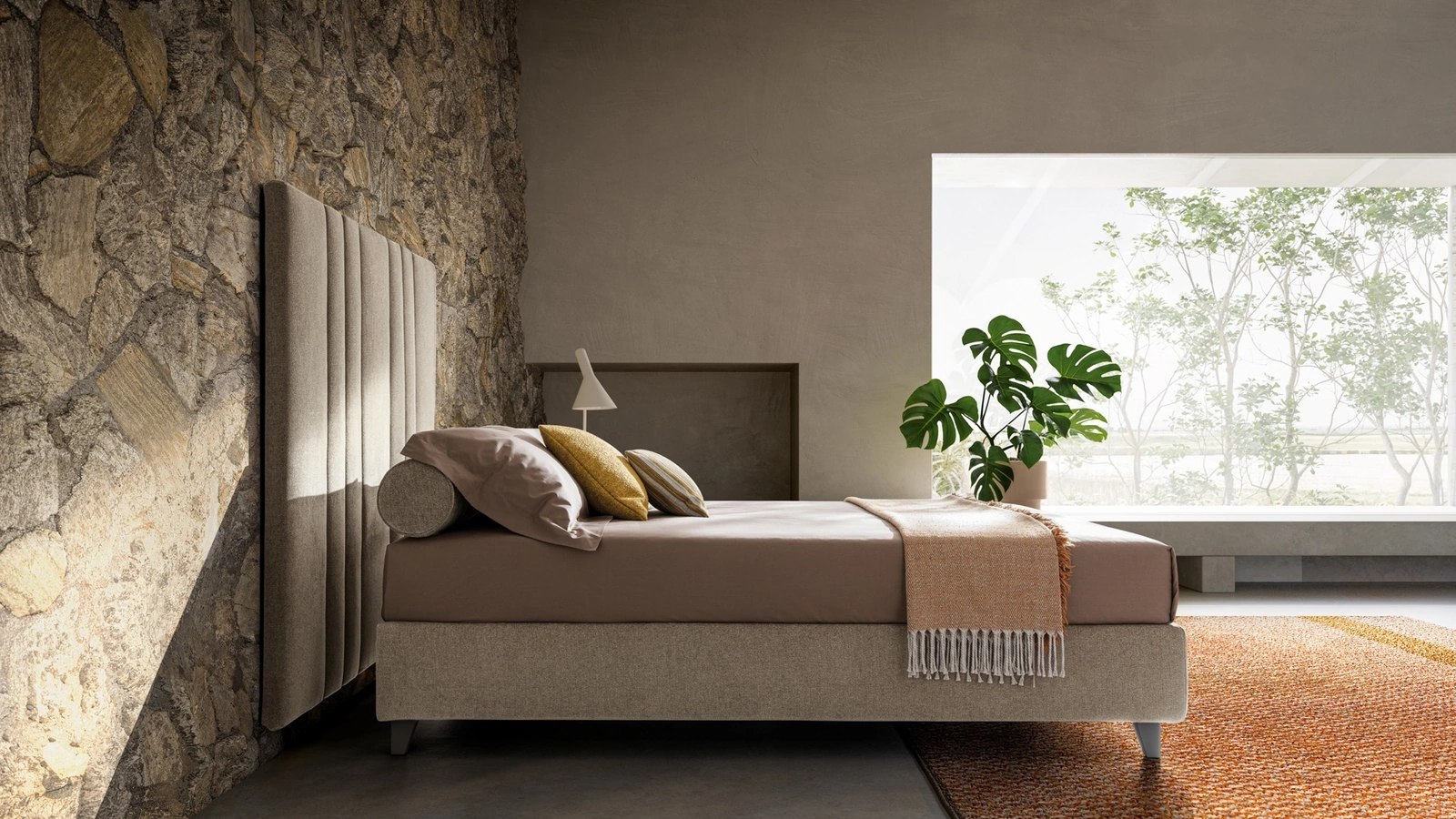 Letto a una piazza e mezza Tobia Sommier di Twils