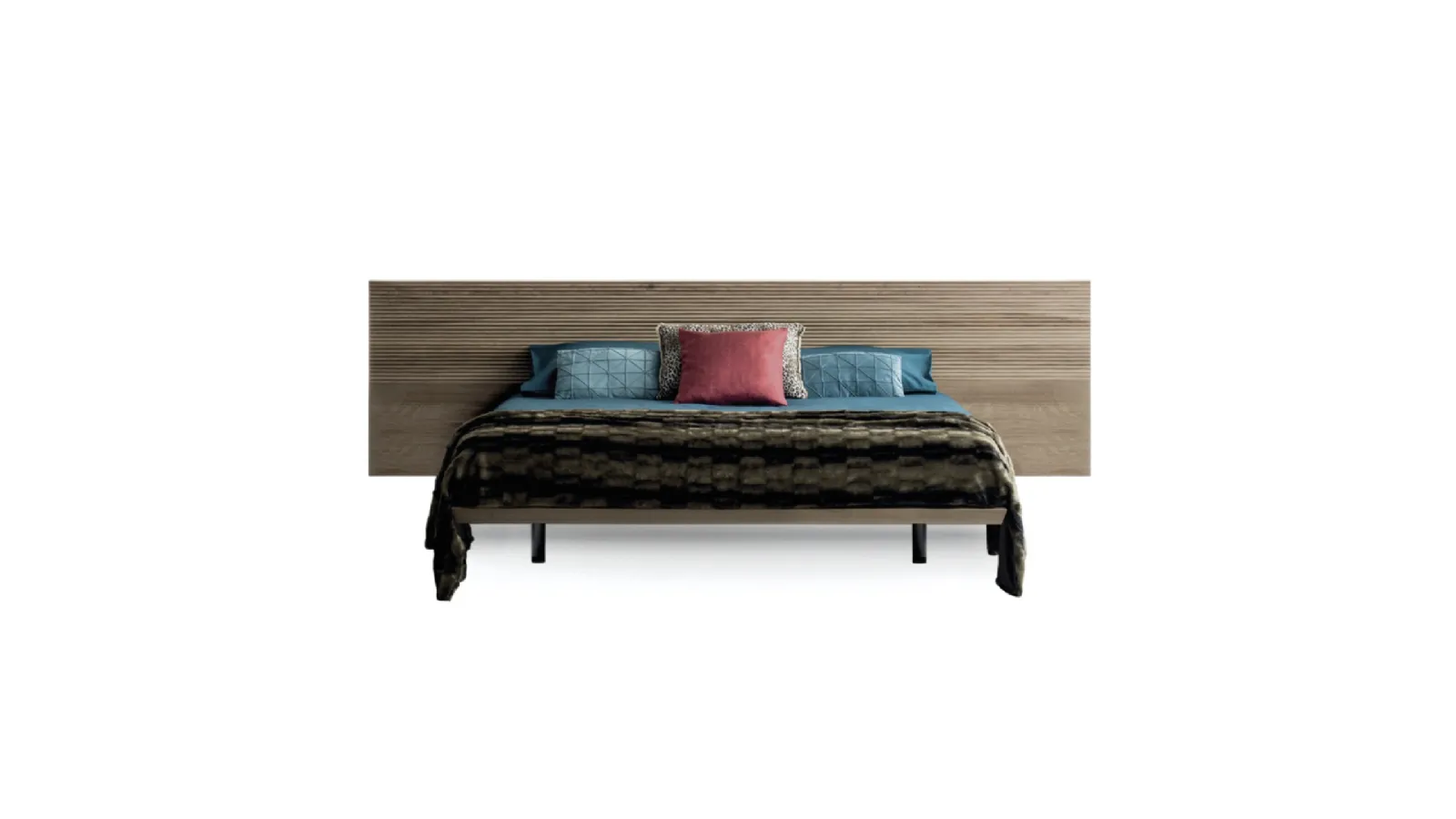 Letto Zen con testiera sospesa di Devina Nais