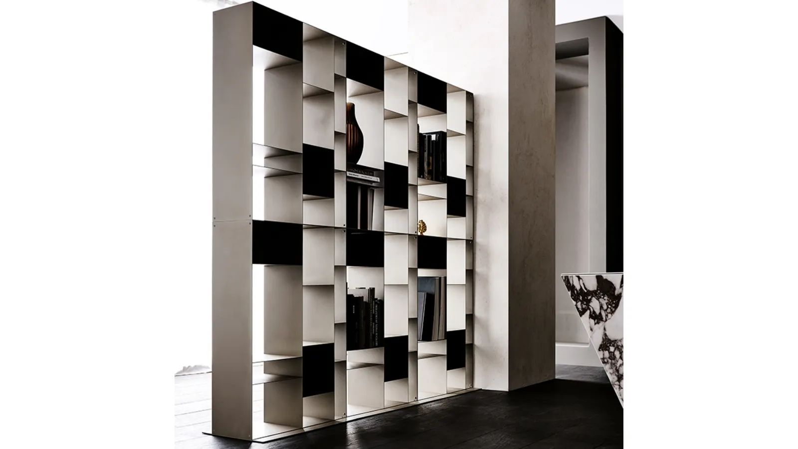 Libreria divisoria Latitude di Cattelan Italia