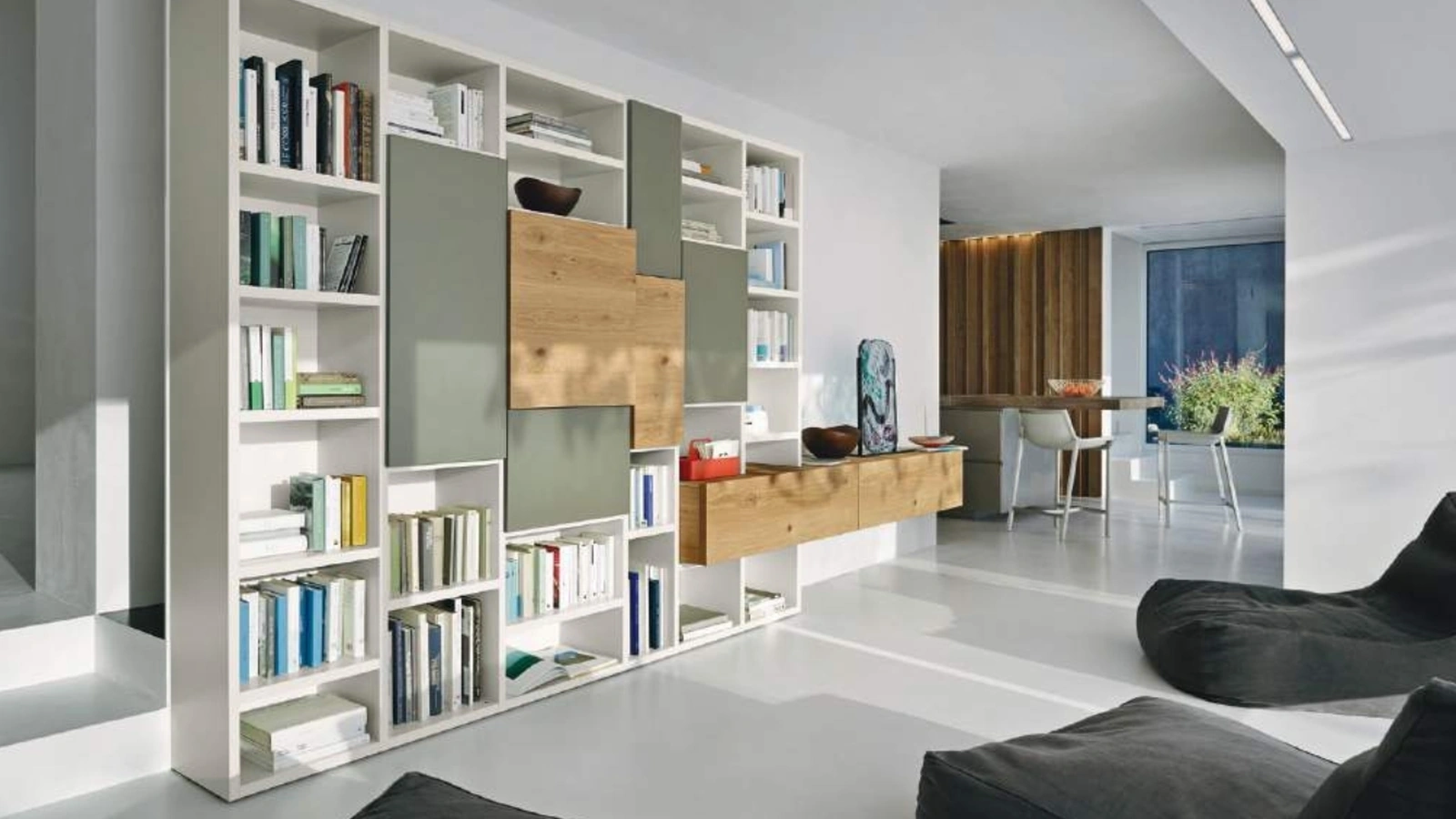 Libreria Modo Composizione M6C71 di Sangiacomo