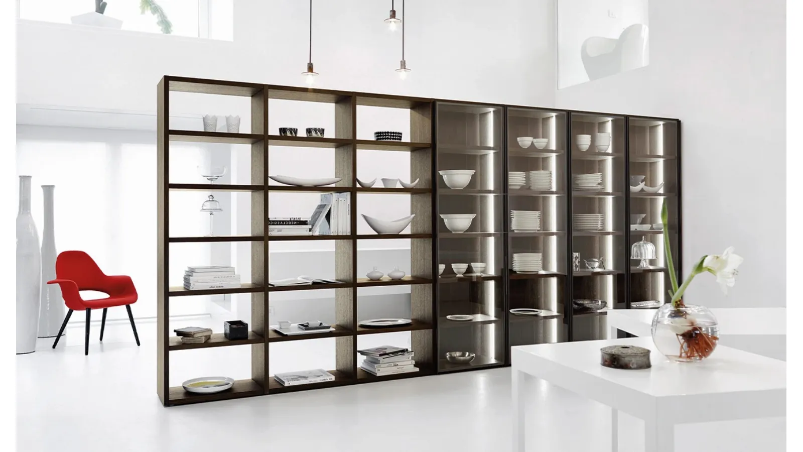 Libreria Modo Comp M6C92 di Sangiacomo