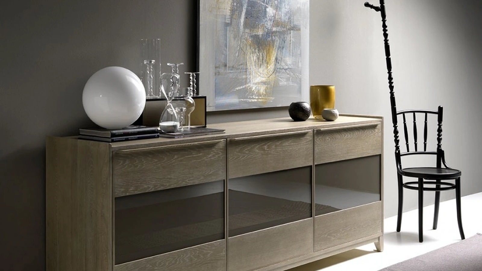 Madia Leonardo L400 02 in Rovere massello di Arte Brotto