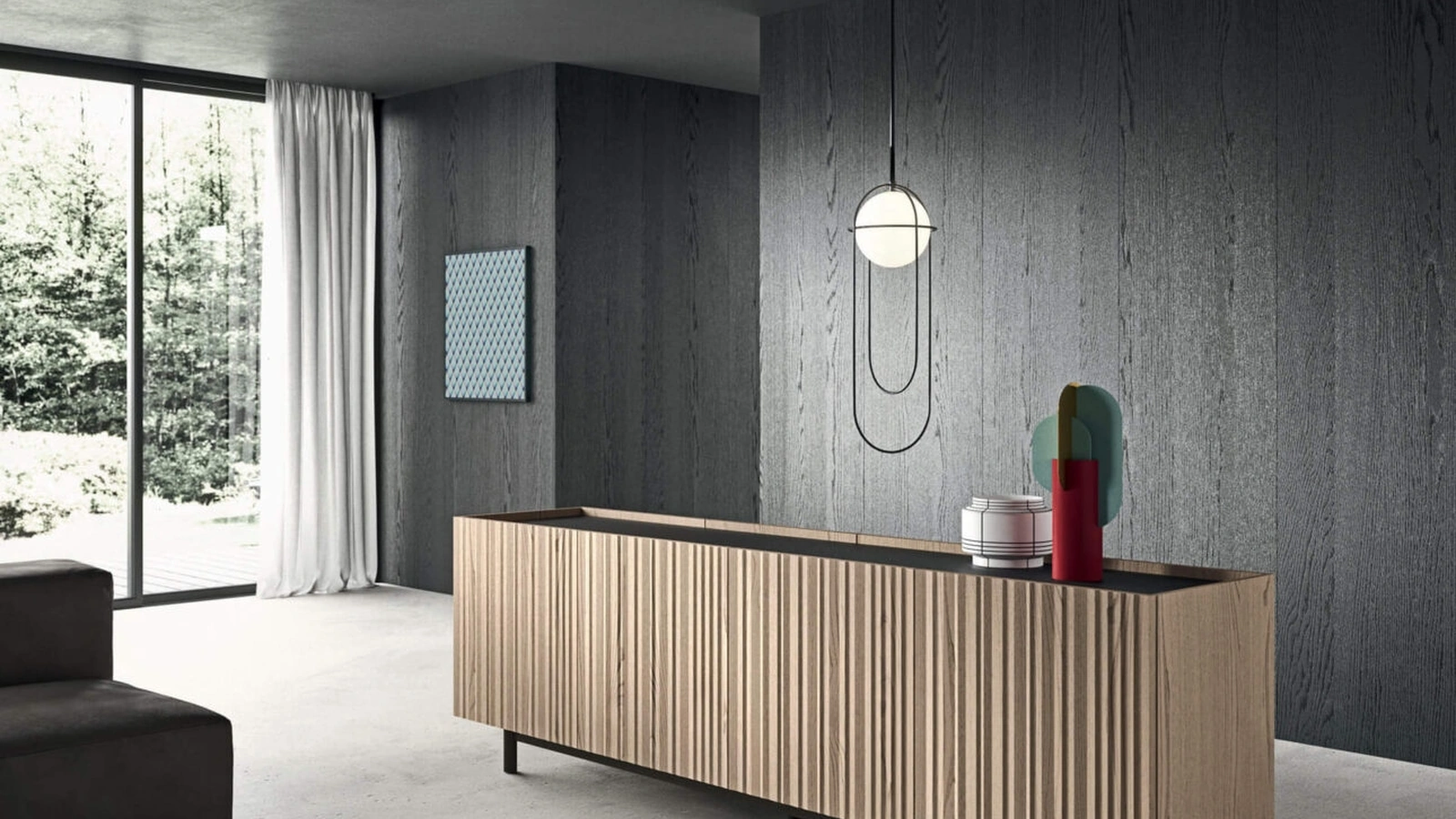 Madia Ori in essenza rovere seppia di Presotto