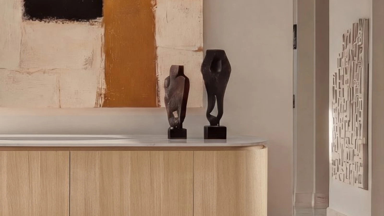 Madia in rovere Soffio di Modesign
