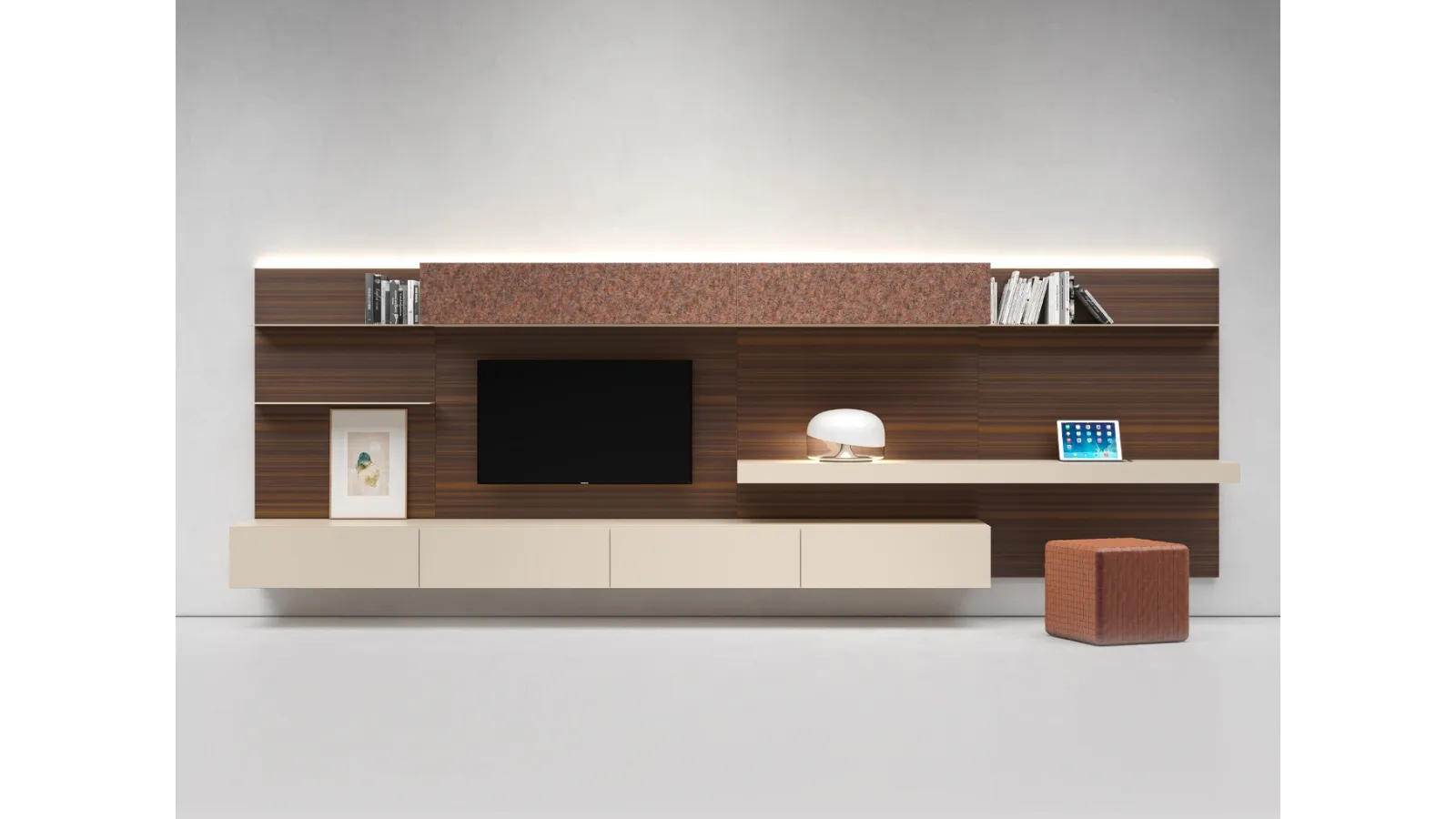 Parete Attrezzata I-ModulART G di Presotto
