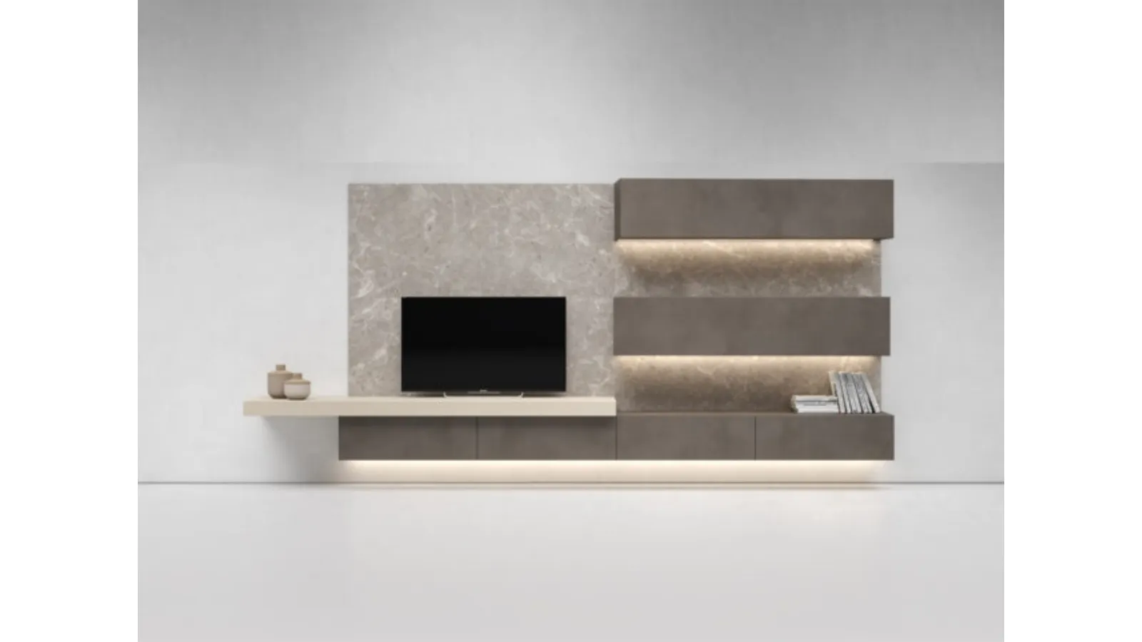 Parete Attrezzata I-ModulART H di Presotto