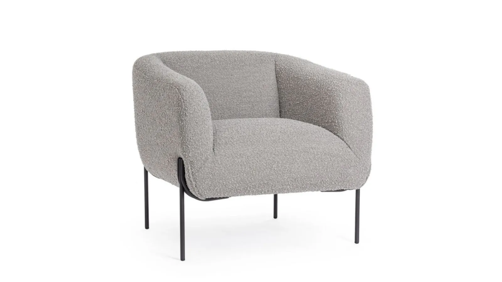 Poltroncina in tessuto Claudine di Bizzotto