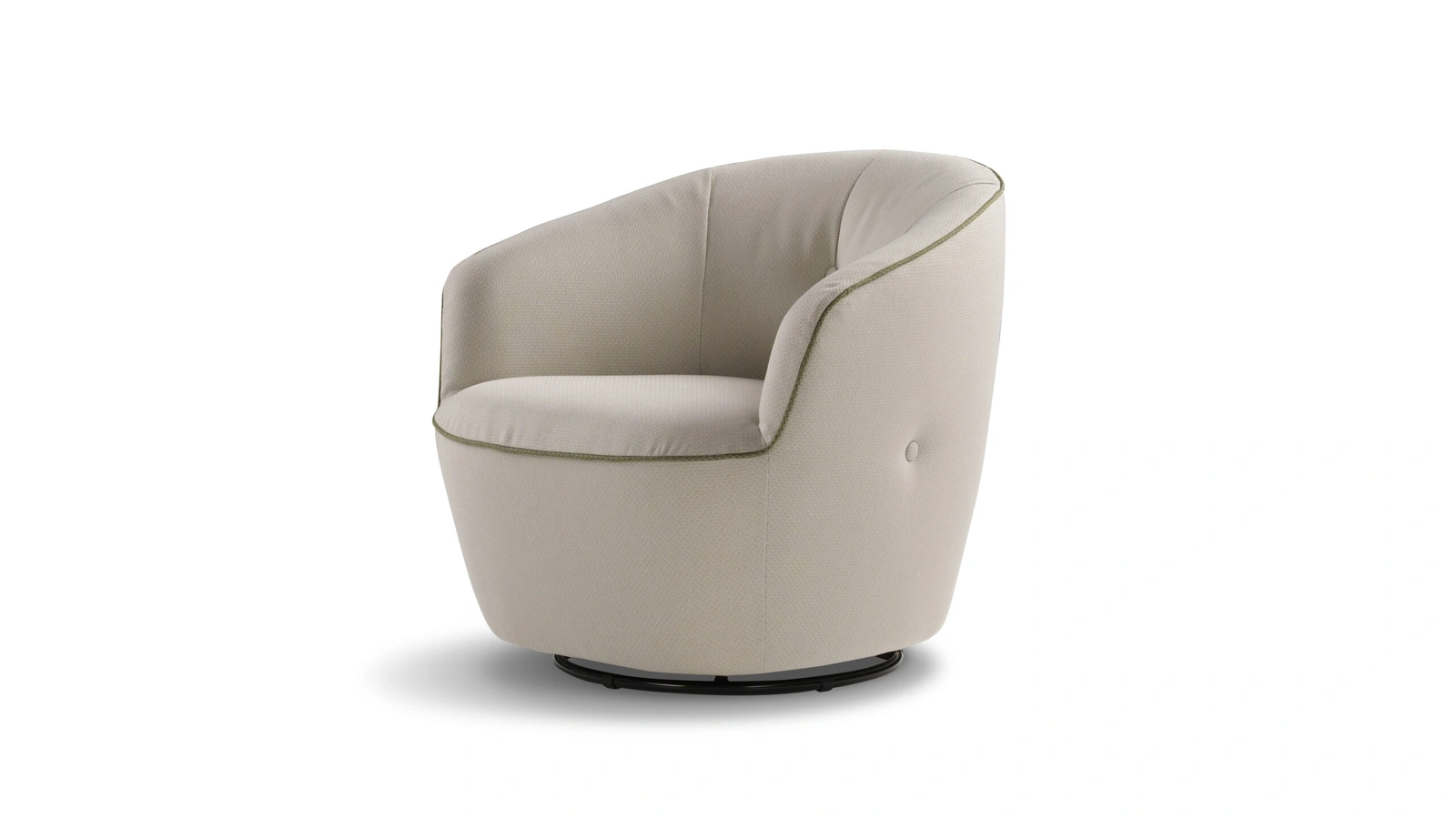 Poltroncina in tessuto Marlene di Nicoletti Home