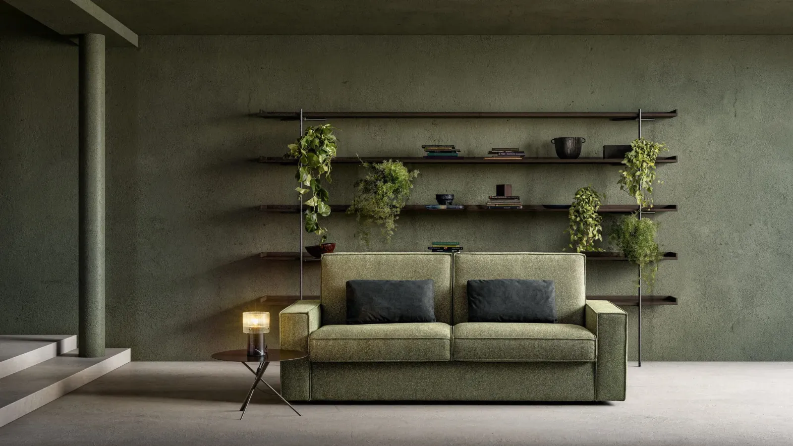 Divano Letto lineare Beauty di Samoa