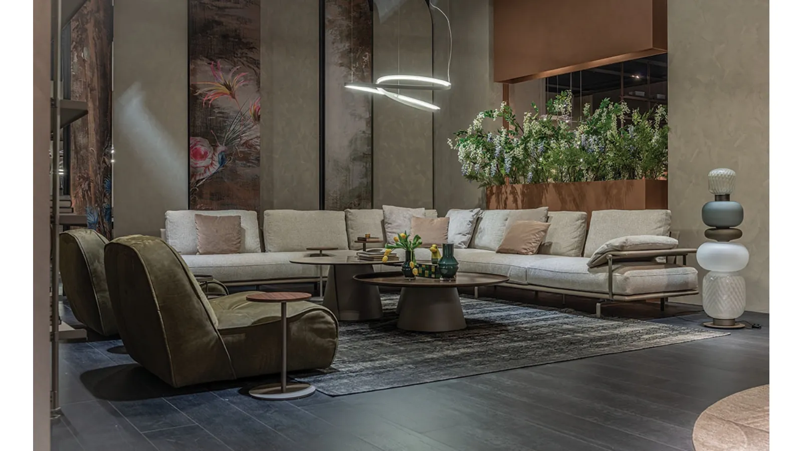 Divano angolare Heston di Cattelan Italia