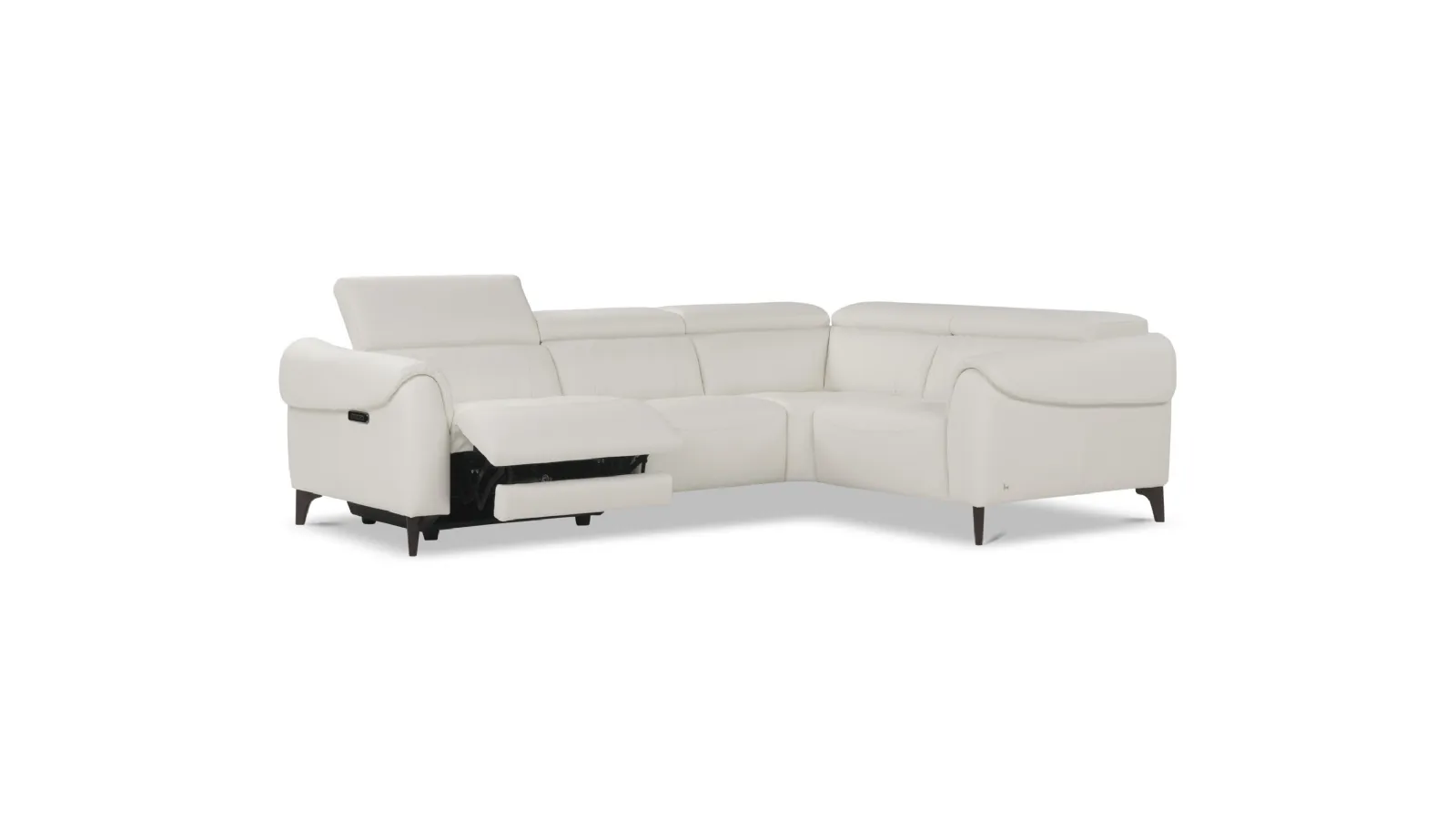 Divano relax Richmond in pelle di Nicoletti Home