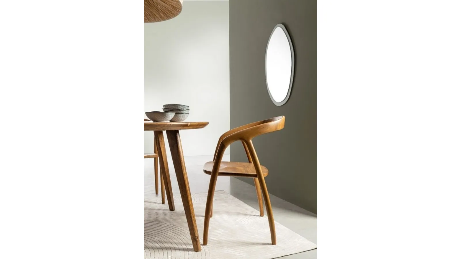 Sedia Dotty in legno di teak di Bizzotto