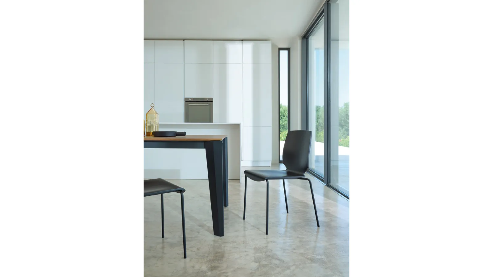Sedia in legno Shell S149 di Friulsedie