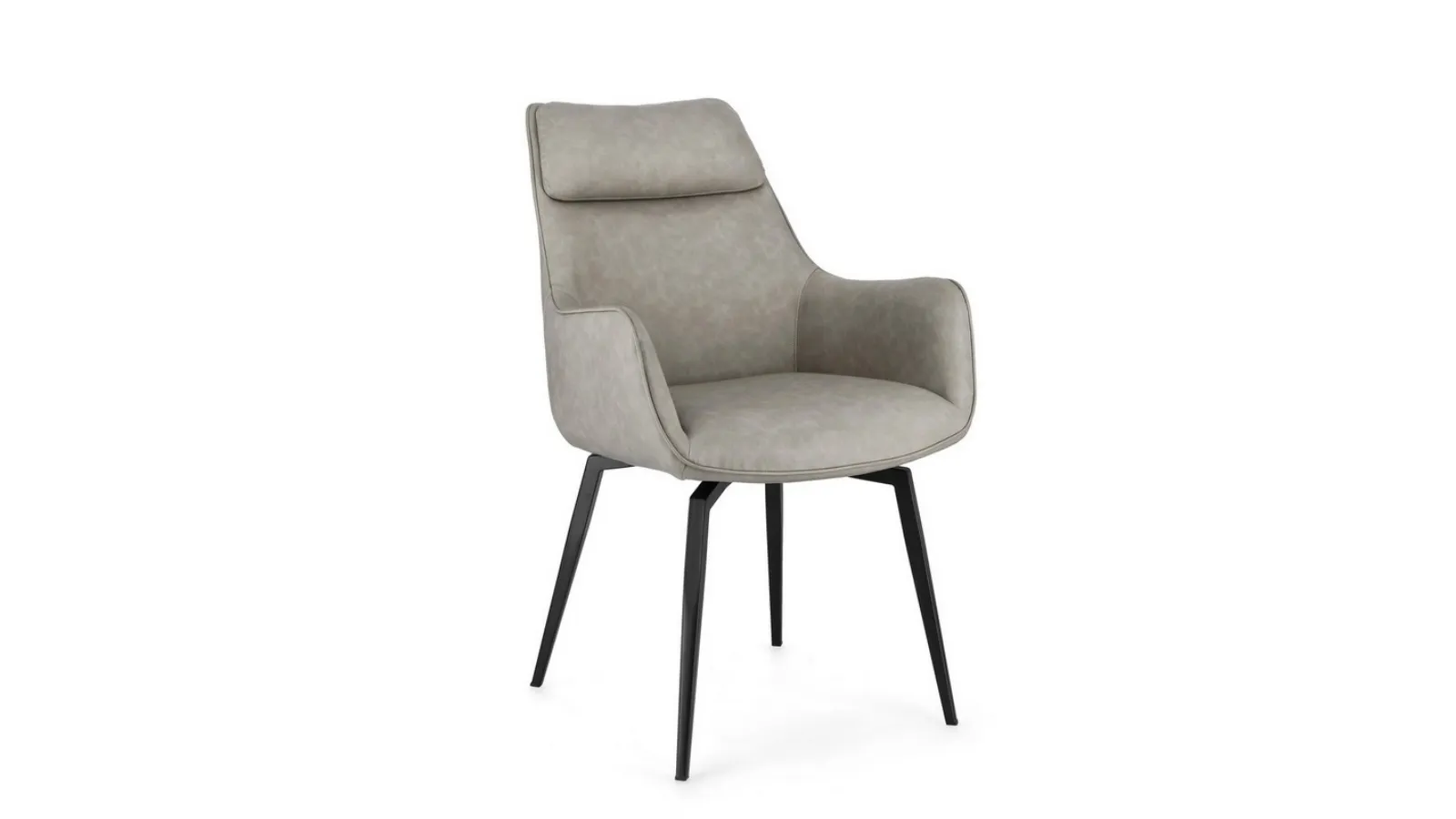 Sedia in ecopelle Lawrence di Bizzotto
