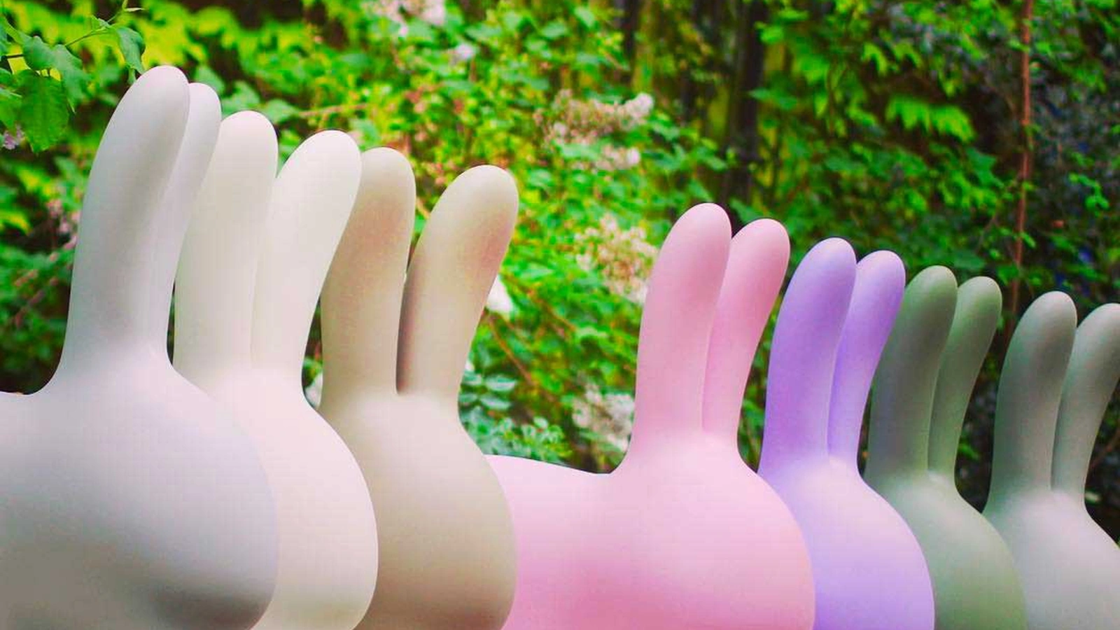 Sedia Rabbit di Qeeboo