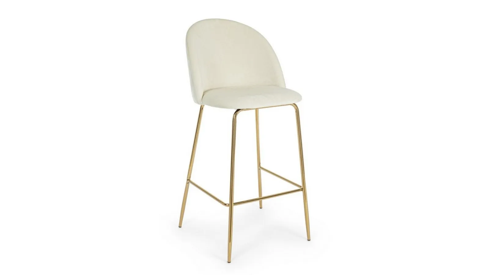 Sgabello in tessuto Carry di Bizzotto