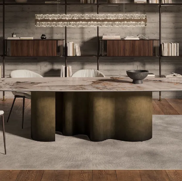 Tavolo Papel Keramik di Cattelan Italia