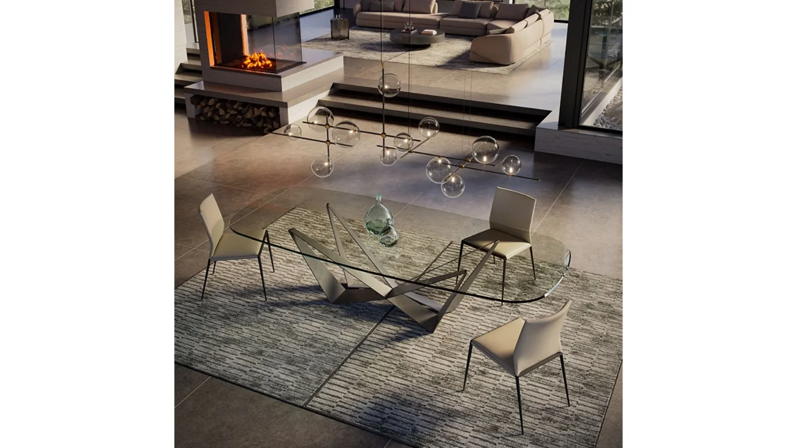 Tavolo Skorpio di Cattelan Italia