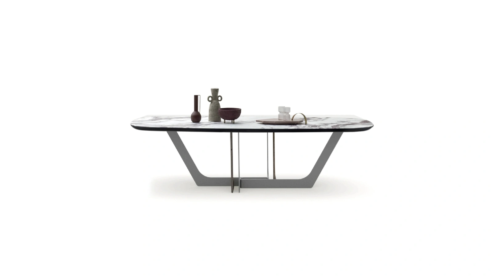 Tavolo Piano Cosmopolitan My Glass di Devina Nais