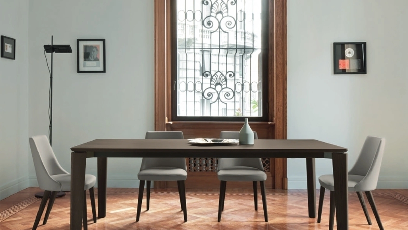Tavolo Desco Rovere Argilla di Sangiacomo