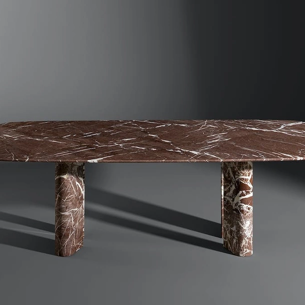 Tavolo Geometric Table in marmo di Bonaldo