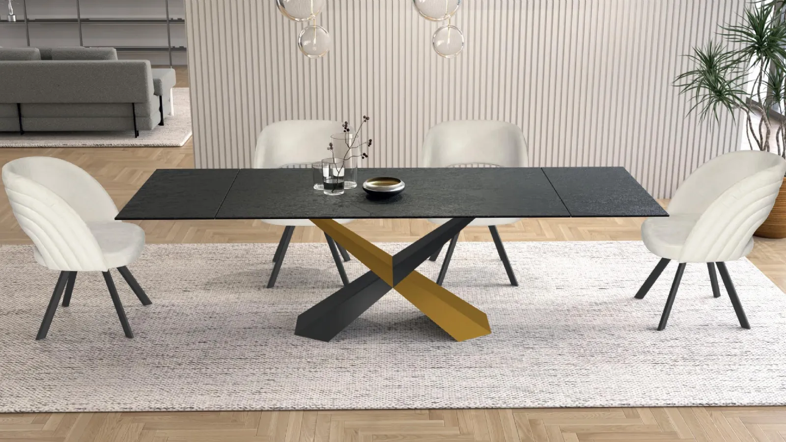 Tavolo Ixcence in Gres di Abitare Interior