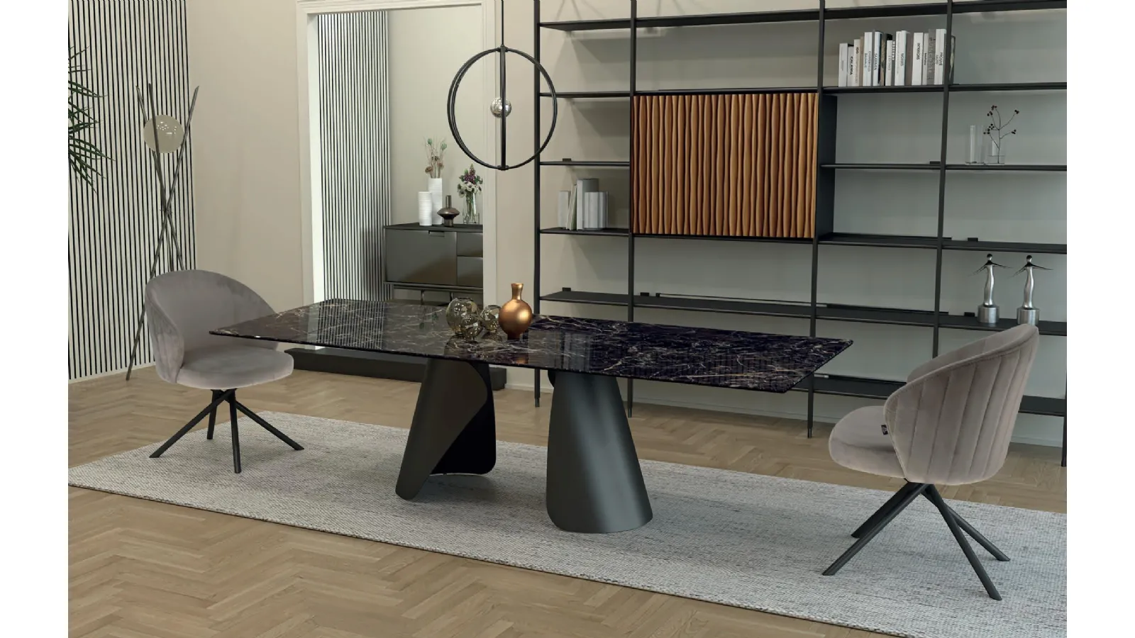 Tavolo Luxury in Gres di Abitare Interior