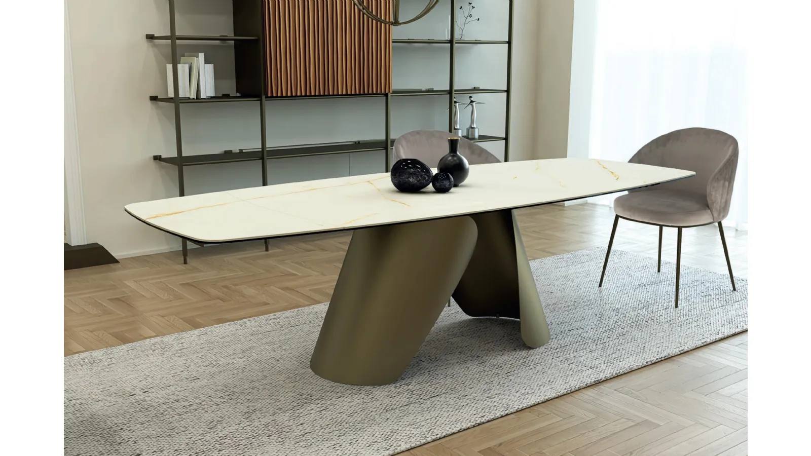 Tavolo Luxury in Gres di Abitare Interior