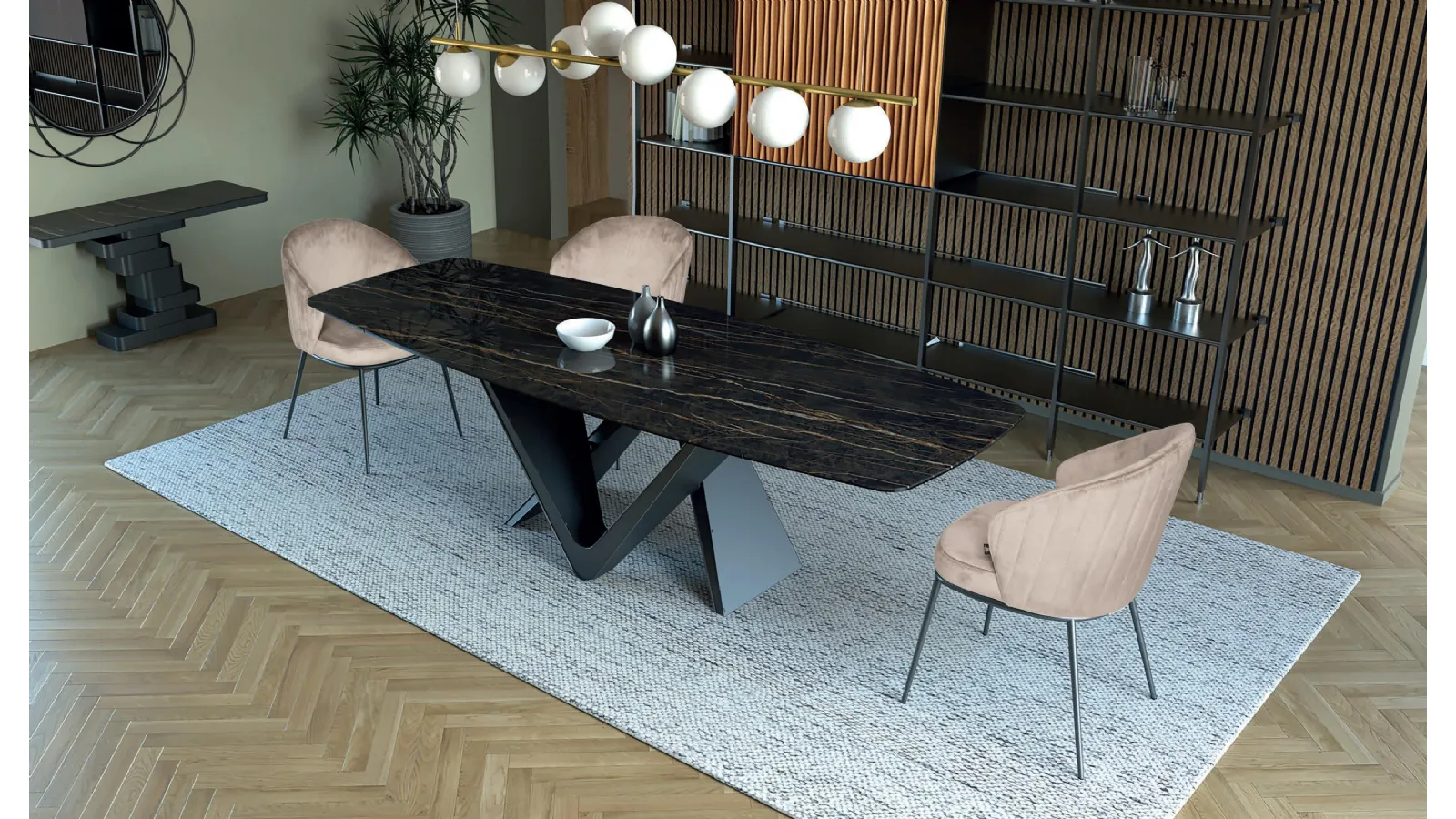 Tavolo Prime in Gres di Abitare Interior
