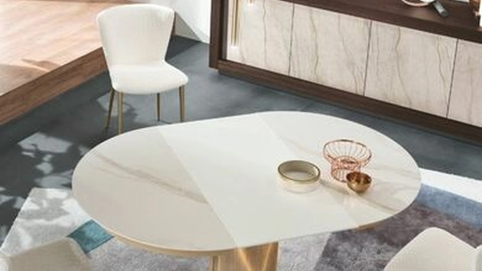 Tavolo Sabino Round di Riflessi