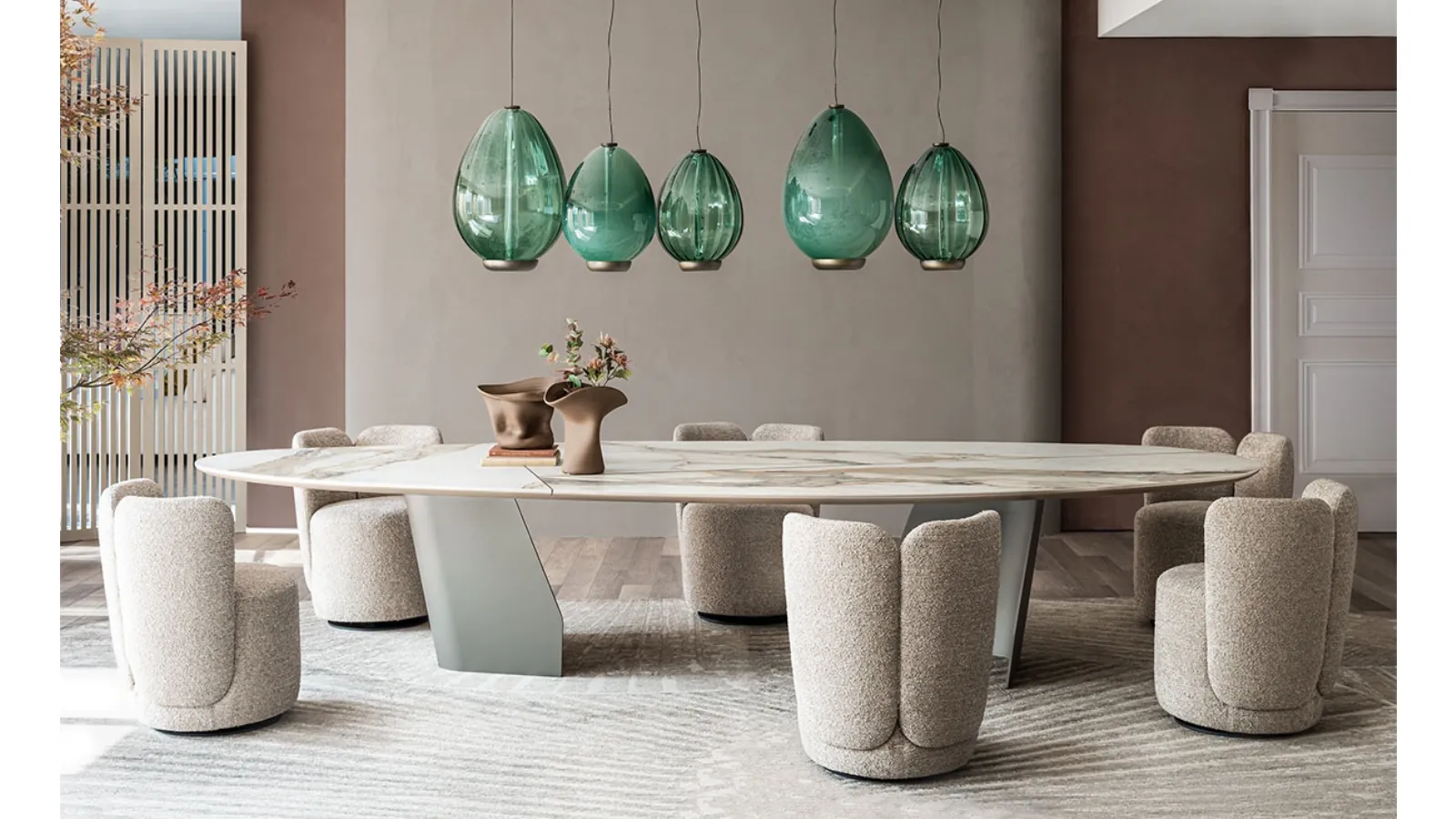 Tavolo Senator Keramik di Cattelan Italia