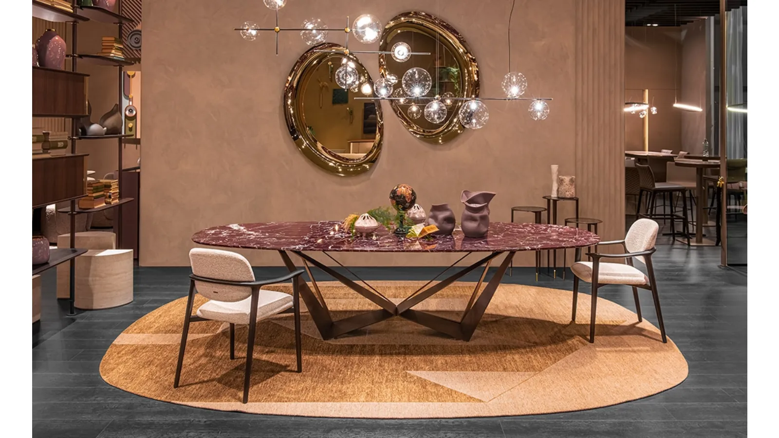 Tavolo Skorpio Marble di Cattelan Italia