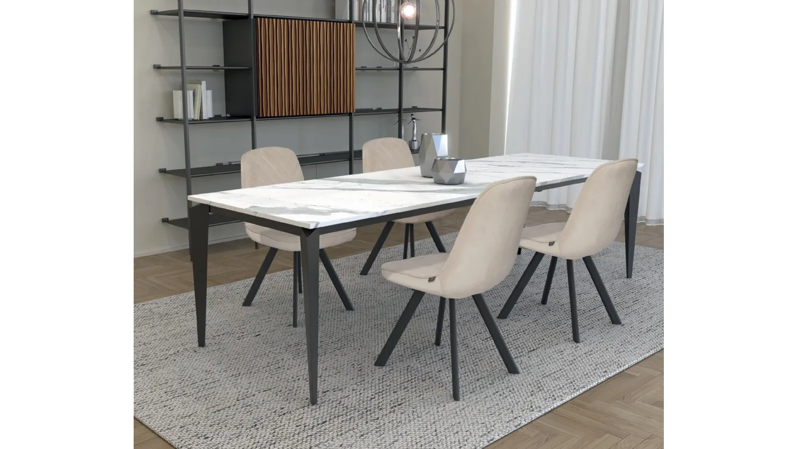 Tavolo Stylo-90 di Abitare Interior