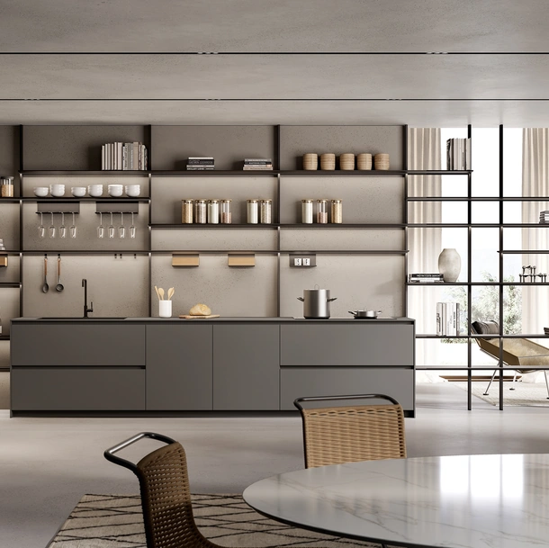 Cucina Design angolare One 01 di Ernestomeda
