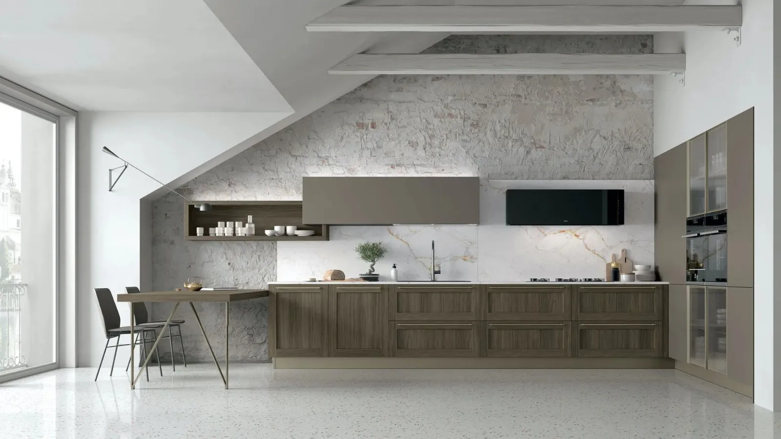 Cucina Moderna angolare City 02 di Stosa