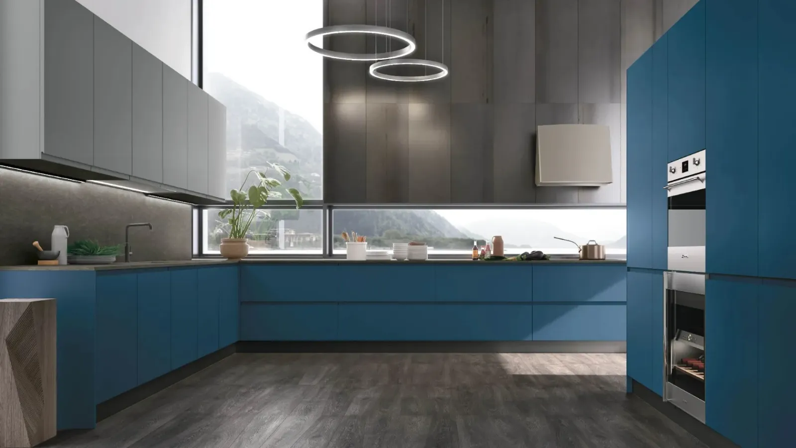 Cucina Moderna angolare Karma 09 di Stosa
