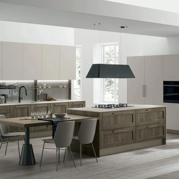 Cucina Moderna con isola City 01 di Stosa