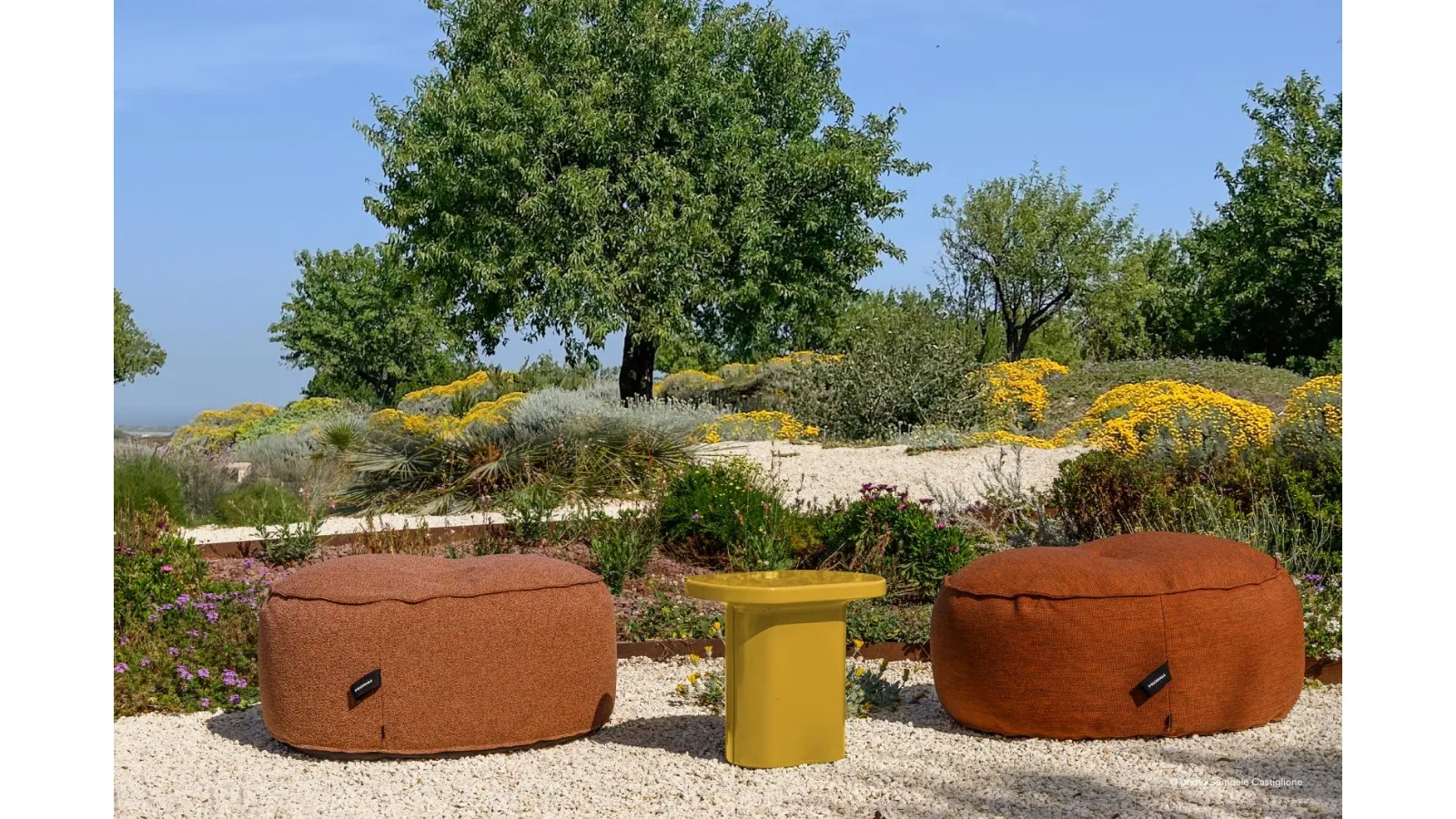 Pouf e Poltroncina Outdoor Island di Pedrali