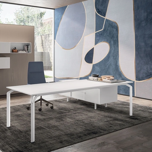 Scrivania Direzionale Yoga Laccato di About Office