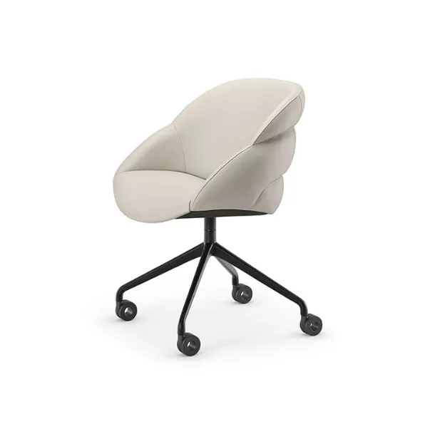 Sedia operativa girevole Camilla Wheels di Cattelan Italia