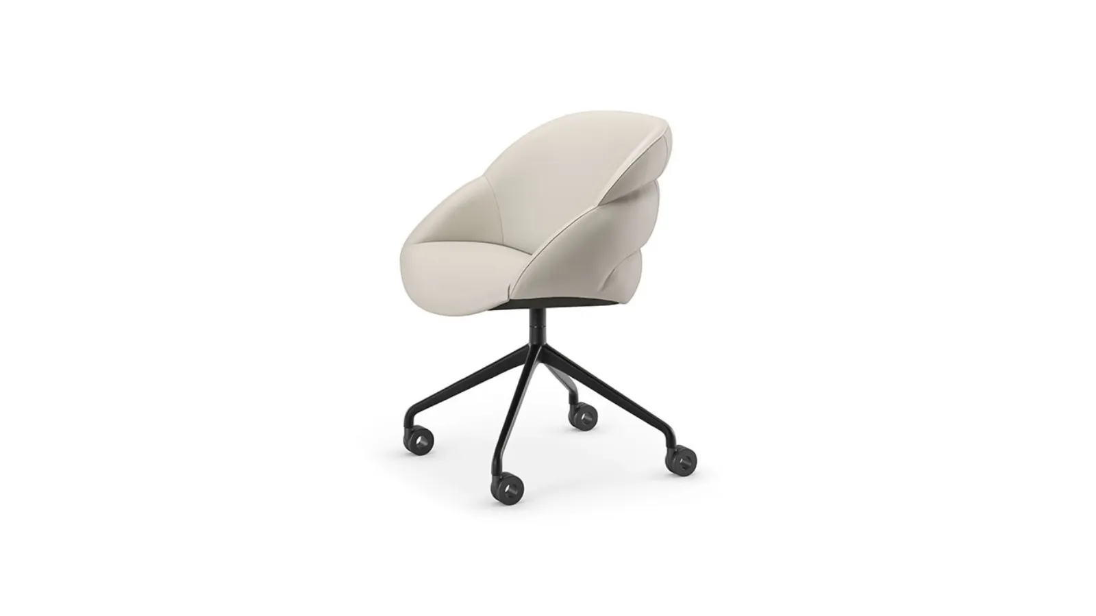 Sedia operativa girevole Camilla Wheels di Cattelan Italia