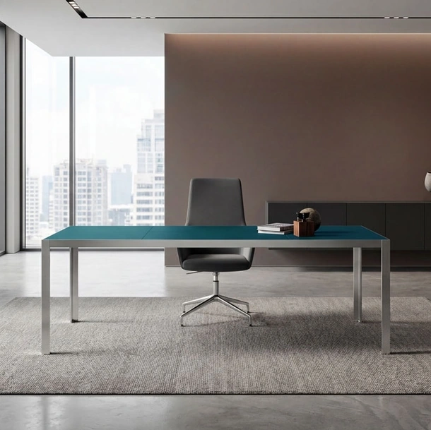 Scrivania Direzionale Hype Pelle di About Office